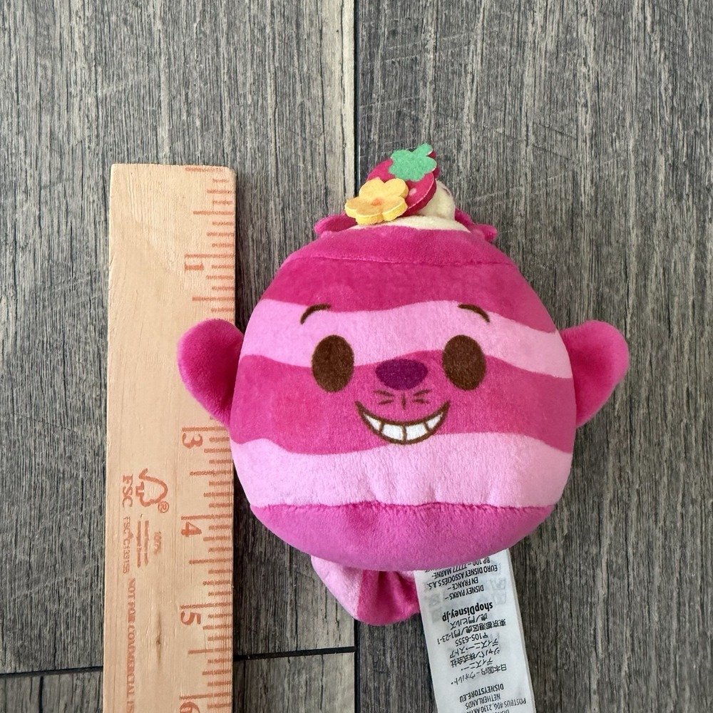 Disney Munchlings Target Gourmet Goods Pink Cheshire‎ Cat Fruit Parfait Plush 4" - Picture 2 of 12